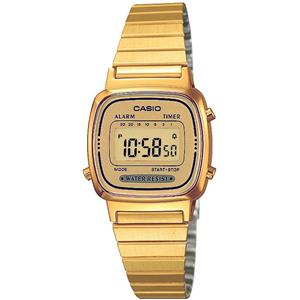 Casio Orologio CASIO da donna LA670WGA-9DF Acciaio PVD oro dorato Vintage