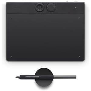 Wacom Intuos Pro Small - tavoletta grafica - è una tavoletta compatta e leggera tablet con penna Wacom Pro Pen 3, ideale per creatori in movimento o con poco spazio, senza compromettere le prestazioni