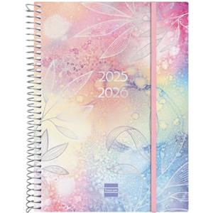 finocam Agenda Spirale 18 Mesi 2025 2026 Settimana Layout Orizzontale Luglio 2025 Dicembre 2026 (18 mesi) Pretty Internazionale