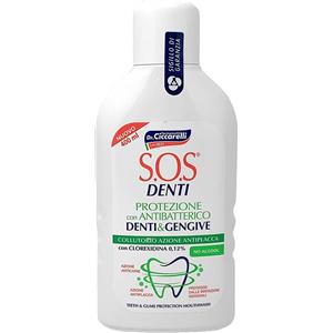 Ciccarelli Sos Denti - Collutorio Antiplacca Protezione Denti E Gengive, 400ml