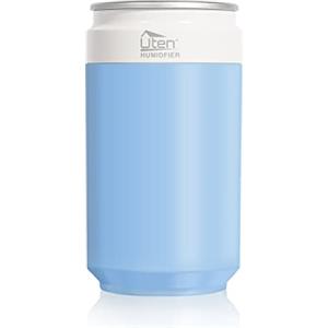 Uten Umidificatore, Mini Umidificatore da Scrivania 260 ML, Super Silenzioso, 2 Modalità di Nebbia con Luce Notturna, Portatile per Auto/Ufficio/Camera Letto/Soggiorno