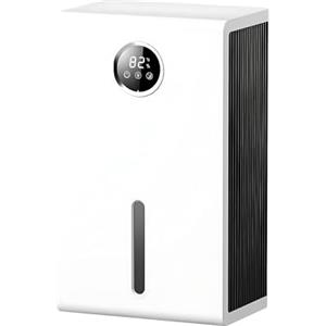 Olubfdh Deumidificatore casa 2800ML,Olubfdh Desmidificatore Elettrico Ultra-Silenzioso (≤32 dB),Atmosfera 7 LED Touch,Spegnimento Automatico, Dispositivo Portatile per Spogliatoio,Bagno,Camera da
