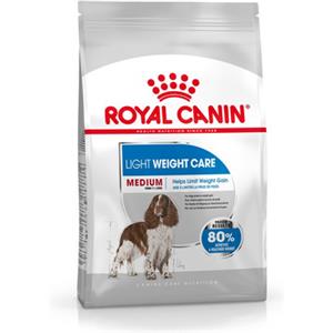 Royal Canin Medium Light Weight Care 12 kg - Alimento secco per cani adulti di taglia media con tendenza al sovrappeso, ricco di proteine e con 21% in meno di grassi