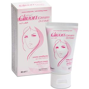 CLIVON CREMA Lenitiva Vaginale 30ml - Contro prurito e irritazione con Climbazolo e Acido Ialuronico
