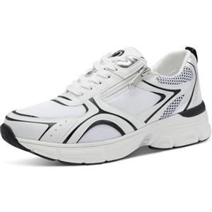MARCO TOZZI Donna 2-23779-45 - Sneaker White Comb, 37 EU, Pettine Bianco, 37 EU