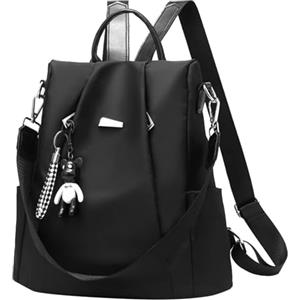 Eshow Zaino Da Donna Antifurto, Zainetto Multifunzionale, Borsa Casual ed Moda per Viaggio, Scuola, Lavoro, Shopping, Visite e Università