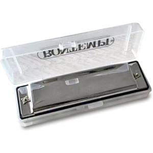 Bontempi | Armonica Metallica con Voci in Metallo, Custodia Rigida, 10 Note, 11x3.4x2.5 cm