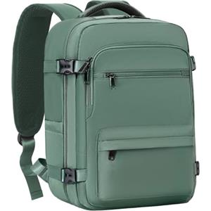 COOLIFE Bagages Cabine 40x20x25 Pour Ryanair Sac de Voyage, Sac a Dos Voyage Cabine Avion Bagage à Main Femme Homme 20L Sous Siege Bagage Sac De Voyage (Bianco, 40 x 20 x 25cm-20L)