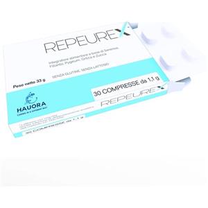 Repeurex HauoraMed Repeurex Serenoa Repens Prostata Integratore e Vie Urinarie, 30 Compresse da 1,1g, con Saw Palmetto, Fillanto, Pygeum, Ortica e Zucca