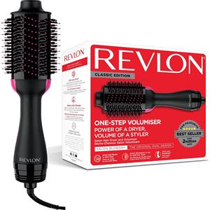 Revlon Spazzola One-Step Asciugacapelli e Volumizzante Nero/Rosa RVDR5222E