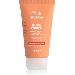 Wella Invigo Nutri-Enrich Deep Nourishing Mask 75 ml - Maschera Nutriente con Bacche di Goji per Capelli Secchi e Danneggiati