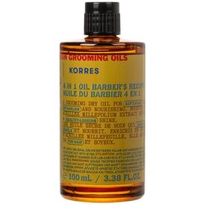 Korres Athenian Grooming Olio per Uomo 100 ml - Nutriente e Ammorbidente per Barba e Capelli