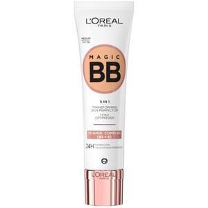 L'Oréal Paris Magic BB Cream 5 in 1 Medium con SPF 20, idratante e correttore per una pelle perfetta