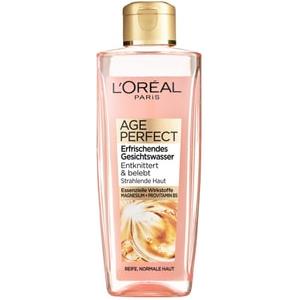 L'Oréal Paris Age Perfect Tonico Rinfrescante 200 ml - Idratante per pelli mature, riduce i segni di stanchezza e deterge delicatamente