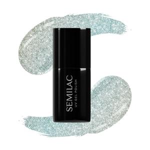 Semilac Smalto UV Hybrid 485 The Nice One - Collezione Brides Babes, 7 ml con Effetti Magnetici