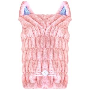 GLOV Hair Wrap Hair Drying Turban For Children - Pink Asciugamano 1 pz.