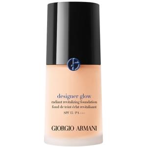 Armani Designer Glow Foundation 30 ml - Fondotinta Liquido Luminante con Alta Copertura e Comfort