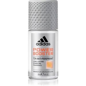Adidas Power Booster Deodorante Roll-on Uomo 50ml - Antitraspirante con Protezione 72 Ore e Tecnologia Smart Body Response