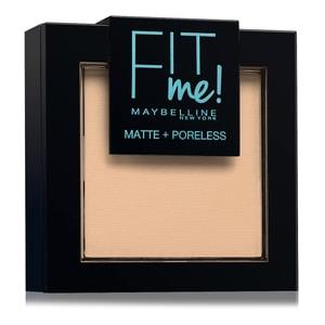 Maybelline Fit Me Matt+Poreless Cipria compatta 9 g Nr. 115 - Ivory