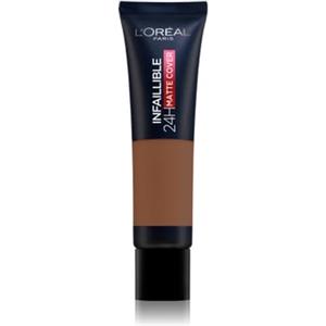 L'Oréal Paris Infaillible 24H Matte Cover Fondotinta in crema 30 ml Nr. 380 - Espresso