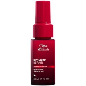 Wella Ultimate Repair Night Serum 30ml - Siero Senza Risciacquo per Capelli Secchi e Danneggiati, Idratante e Riparatore