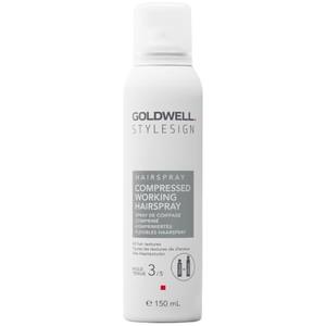 Goldwell StyleSign Compressed Working Hairspray 150 ml - Lacca per capelli con tenuta flessibile e lucentezza intensa