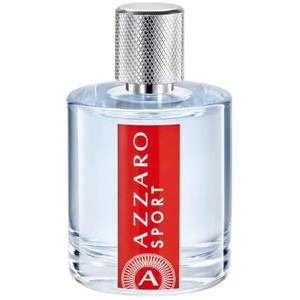 Azzaro Sport Eau de Toilette Uomo 100 ml - Fragranza Fresca Aromatica con Note di Pompelmo e Salvia