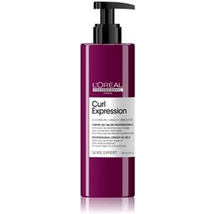 L'Oréal Professionnel Curl Expression Gel Crema Attivatore per Capelli Ricci e Mossi - 250 ml, Idratazione e Definizione Professionale
