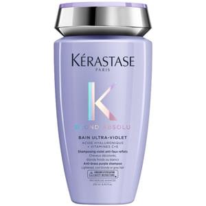 Kérastase Blond Absolu Bain Ultra-Violet 250 ml - Shampoo Neutralizzante Anti-Riflessi per Capelli Biondi e Grigi