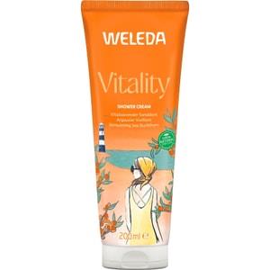 Weleda Doccia Cremosa Olivello Spinoso 200 ml - Idratante e Vitalizzante con Fragranze Agrumate
