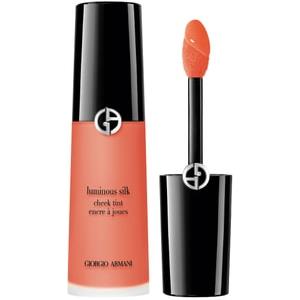 Armani Luminous Silk Cheek Tint - Blush Liquido 12 ml, Effetto Naturale e Sfumabile, Colore 31 Vivid Coral