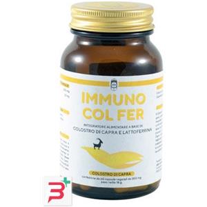 PUNTO SALUTE E BENESSERE SRLS IMMUNO COL FER COLOSTRO DI CAPRA 60 CAPSULE VEGETALI