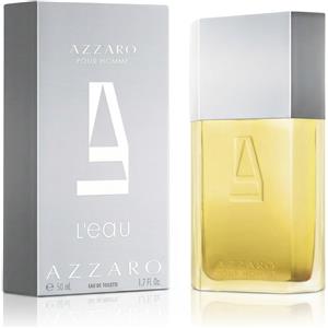 Azzaro L'Eau Eau de Toilette 50ml - Fragranza Aromatica Fougère per Uomo, Leggera e Persistente