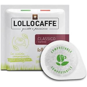Lollo Caffè Cialde Classiche ESE 44mm - Miscela Morbida e Corposa, Disponibili in Diverse Quantità
