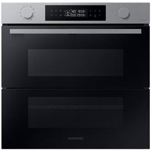 Samsung Forno Combinato a Vapore Samsung NV7B4540VBS Serie 4 Dual Cook Flex 76 Litri Wi-Fi Classe A+ (A59,6xL59,5 xP57) Acciaio Inox