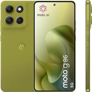 Motorola moto g86 8/256GB, Fotocamera 50MP + sensore antisfarfallio, Display 6.67 pOLED 120Hz, batteria 5200mAh, MediaTek Dimensity 7300, Android 15, Golden Cypress, g56, PANTONE Golden Cypress