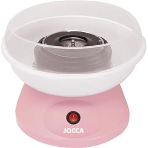 Jocca, Macchina per Zucchero Filato, 520W, Pronto in 5 min, Facile Pulizia, Include Cucchiaio Dosatore e 10 Bastoncini, 26 x 26 x 17 cm