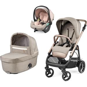 Trio Peg Perego Veloce Brio Con Sedia Auto Lounge e Borsa Inclusa Mon Amour