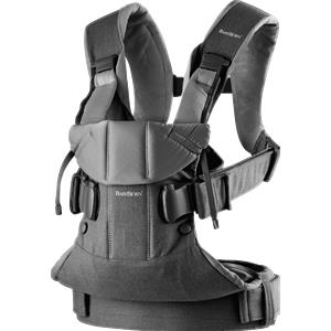 Marsupio Babybjorn One Misto Cotone Grigio Scuro