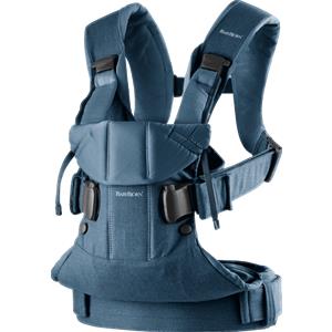 Marsupio Babybjorn One Misto Cotone Blu Notte