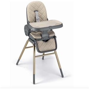 CAM Seggiolone Original 4in1 Gold - Evolutivo da 0 a 14 anni, 5 altezze e seduta girevole