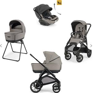 Trio Inglesina Aptica XT Darwin Infant Recline Evo Tundra Beige Borsa Day Bag 2026