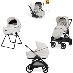 Trio Inglesina Aptica 2025 Con Seggiolino Auto Darwin Recline Borsa Inclusa Opal Ivory
