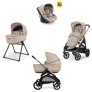 Trio Inglesina Aptica 2025 Con Seggiolino Auto Darwin Borsa Inclusa Pashmina Beige