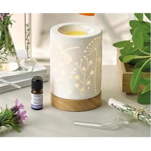 Nasoterapia Diffusore elettrico per oli essenziali Secret Garden in ceramica