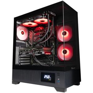 BREUNOR NOBLE CHOICE BREUNOR AVALON - Pc Gaming i7 12700F 12 Core fino a 4.90GHz, RTX 5060Ti 8GB, RAM DDR4 32GB, SSD NVMe 1000GB, Dissipatore liquido 360mm, Win 11 Pro, Pc desktop