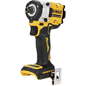 DEWALT Atomic DCF922B - Avvitatore a percussione senza fili da 20 V MAX* 1/2 con incudine a perno di arresto (solo utensile)