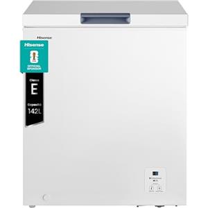 Hisense MCF141E Congelatore a pozzo 142 litri, illuminazione Led, super silenzioso 40 db, classe E