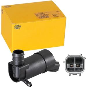 HELLA Pompa dell'acqua 12V per pulizia vetri - Modello 8TW 006 848-171, compatibile con vari modelli FORD