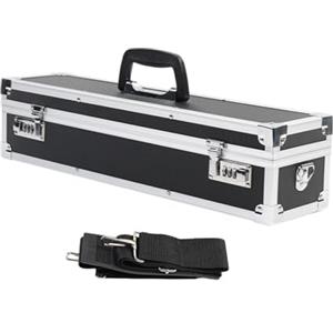 Gralara Valigia per Coltelli Da Chef in Lega Di Alluminio, 50x12 Cm Cassette Porta Attrezzi Con Serratura, Con Scomparti Con Rivestimento in Spugna, Valigia Porta Attrezzi Vuota per Attività Catering